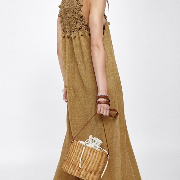 Zara crochet maxi dress - Picture 3 of 6